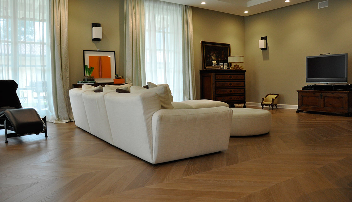 FRENCH CHEVRON 45°