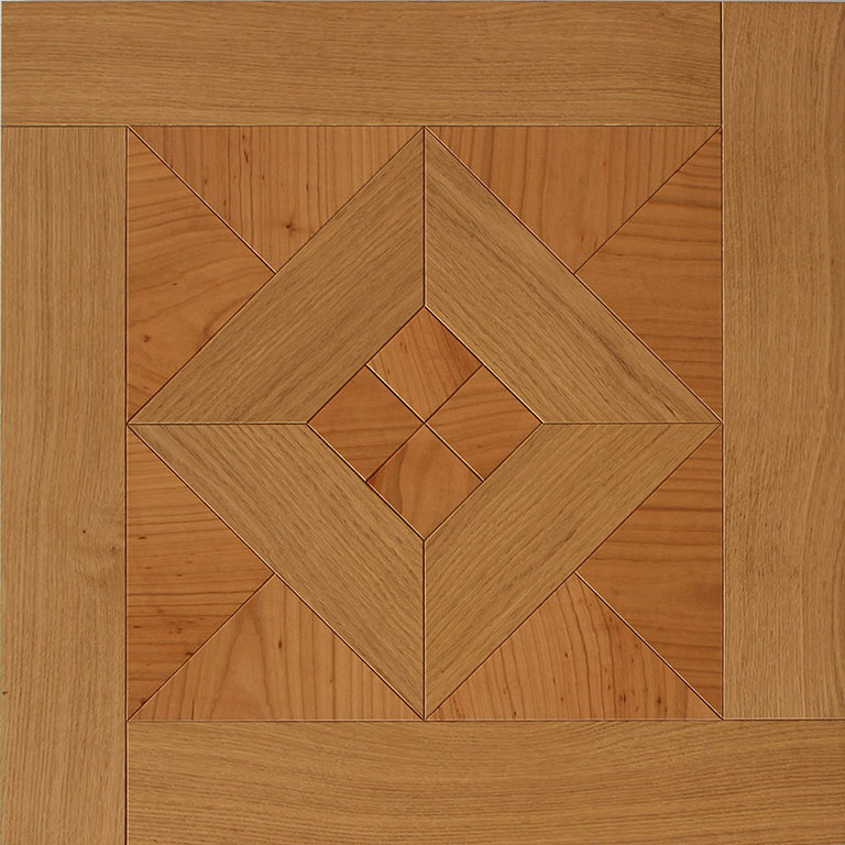 Geometria III rovere - ciliegio