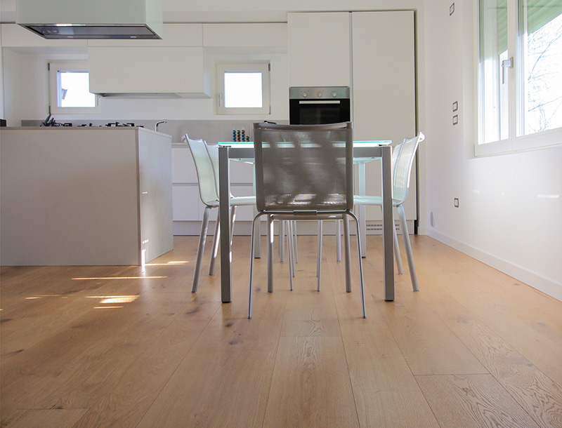 Parquet in cucina