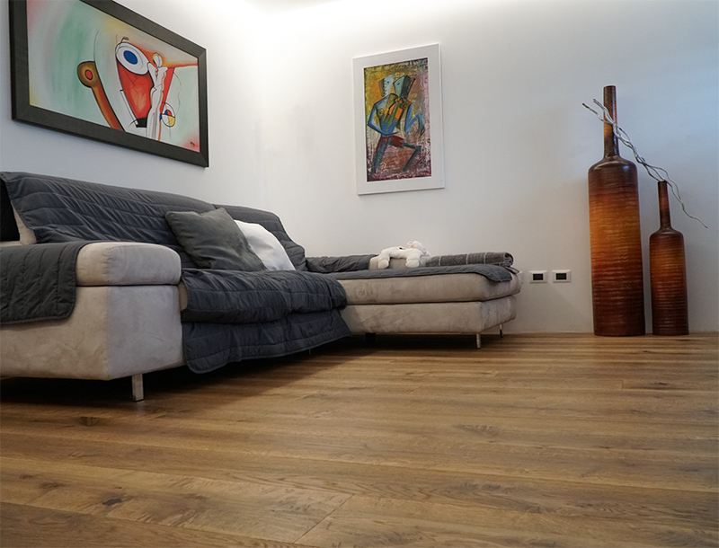 Parquet in salotto