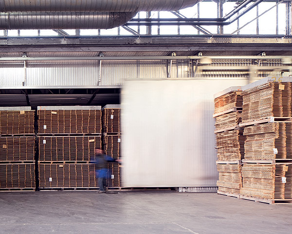 Drying of the planks