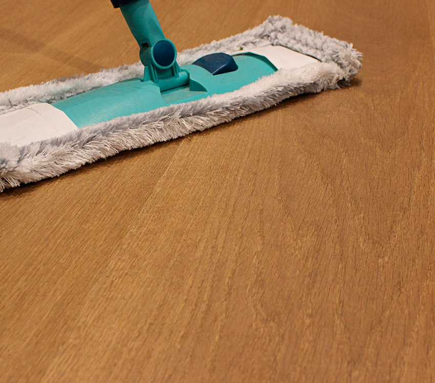 Ordinary cleaning of the Parquet